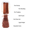 Braiding Hair Pre stretched Ginger Boho Braiding Hair 6Packs/Lot Curly