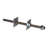 Cast Iron Radiator Stay/Bracket/Tie/Retainer/Fixing (Anchor, White)