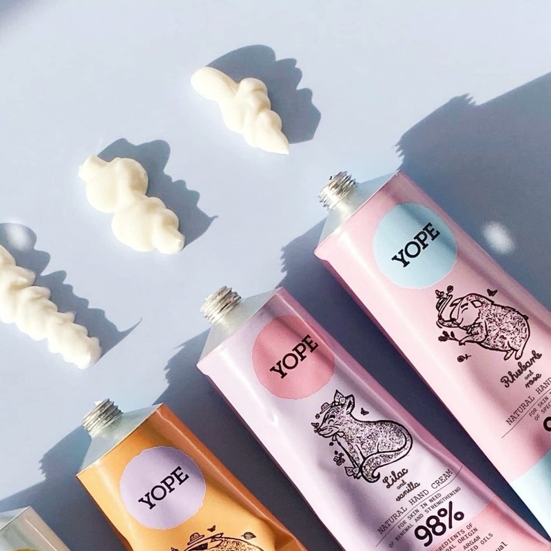 YOPE Natural Hand Cream Lilac and Vanilla is the Perfect