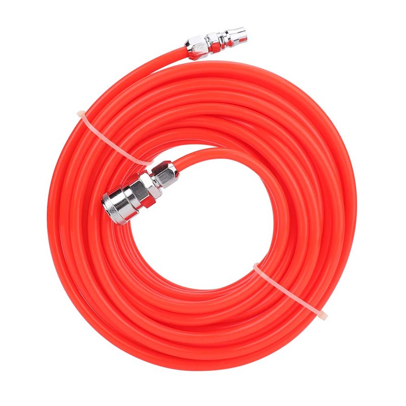 15M Air Compressor Hose, Air Line Rubber Hose Non-Kinking, Lightweight