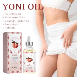 Unbranded Yoni Oil Feminine Oil for Women Ph Balance - Feminine Deodorant Strawberry Scent