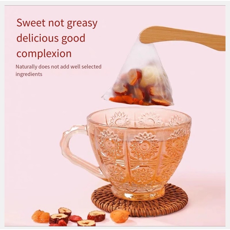 Longan jujube Wolfberry Tea 180g(6g*30 packs) Bagged Flower and Fruit