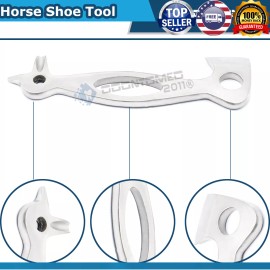 odm 2 PC Professional FARRIER Horse Horseshoe Crease Nail Puller/Hoof Clinch  ODM