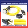Dusledel 5FT L14-30P to 50A SS2-50R Power Cord Adapter 120V/240