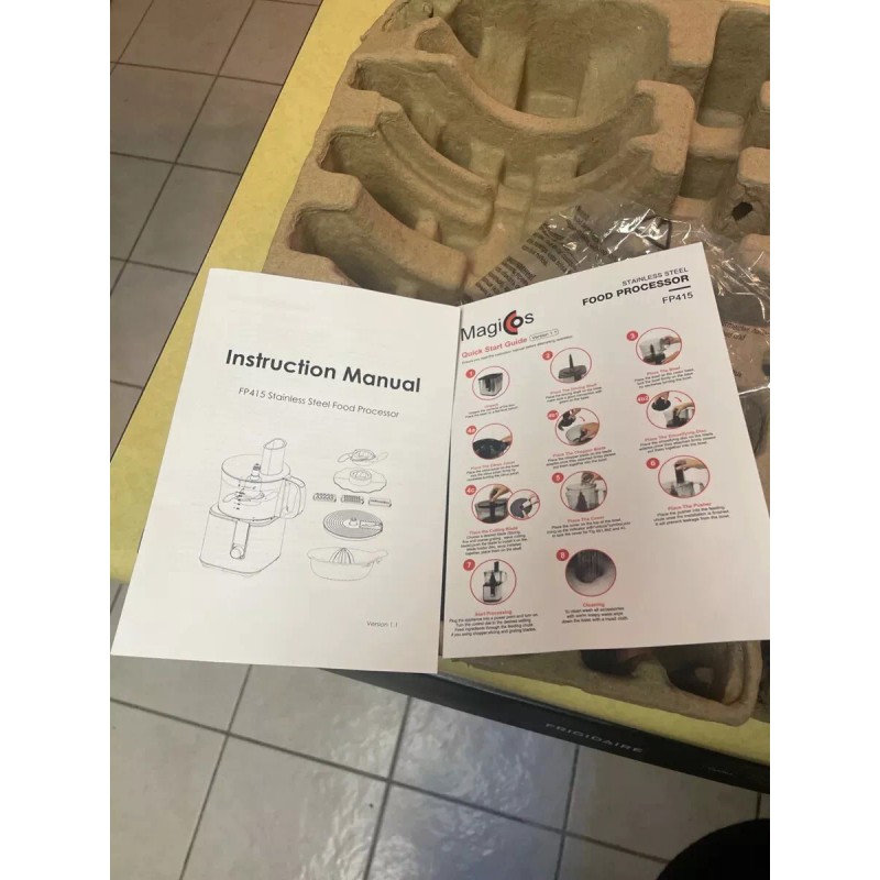 Magiccos Stainless steel food processor and juicer by magiccos