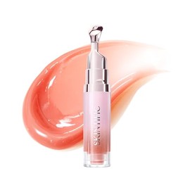 SKINTIFIC Serum Labial Hidratante (05 Peach Rose) - Con péptidos, Escualano y Vitamina C -Efecto Brillo Espejo, Textura Ligera No Pegajosa - 1 pz