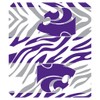 VictoryStore Outdoor Mailbox Cover - Kansas State University, Zebra Stripes,