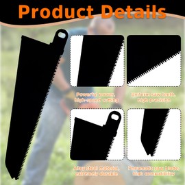 SSB229CT Saw Blades, Reciprocating Saw Blades Compatible with Black and Decker, Wood & Plastic Blade for Softwood Hardwood Plastic Steel Pipe Cutting Drywall Chipboard Cutting (Black)