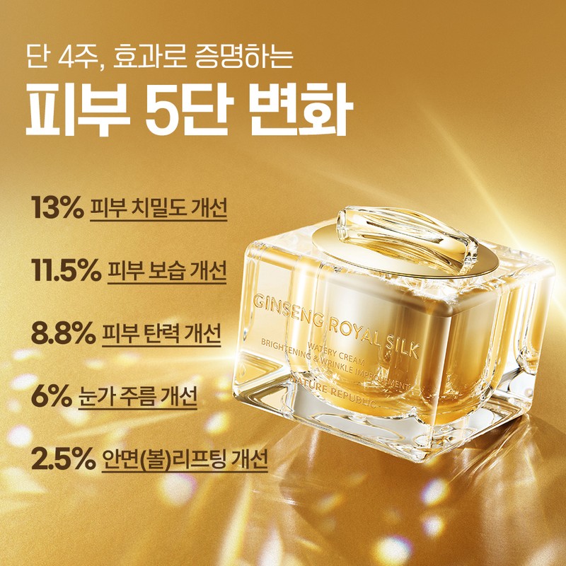Nature Republic Actress Cream Wrinkle Improvement Gold Anti-Aging Nature Republic
