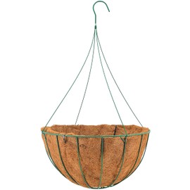 Arcadia Garden Products 1539 Green Grow Basket with Liner 20"
