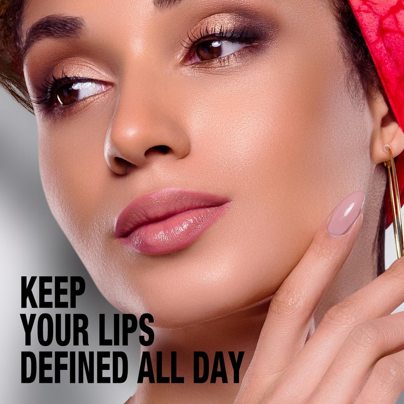 3 Pieces Peel Off Lip Liner Tattoo, Removable Lip Liner