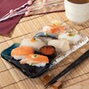 Toyo Sasaki Glass Long Plate, Seidew, Made in Japan, Blue,