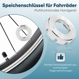 Optio Cycle Bicycle Spokes Tensioner Universal Spoke Wrench Bicycle Bicycle Spokes Key Bicycle Accessories Bicycle Tool for On the Go