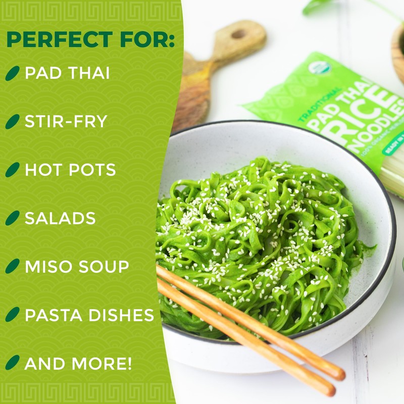 Lotus Foods Traditional Pad Thai Rice Noodles - Pad Thai