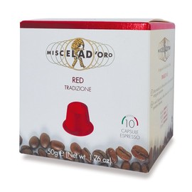 Miscela d'Oro Espresso Nespresso Compatible Capsules - Full Case - All blends (Red)
