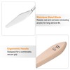 HARFINGTON 4Pcs Palette Knife Painting Tool 6.69" Stainless Steel Blade