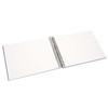 Spiral album BELLA VISTA uni 24/17 blue with white pages