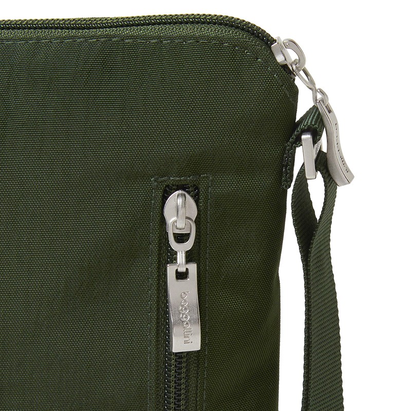 Baggallini Pocket Crossbody with RFID, Juniper, One Size