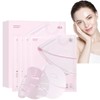 4PCS Pink Collagen Mask,Pink Collagen Face Masks Skincare,Colla/gen Overnight Face