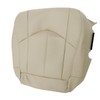 NLQR Front Driver Bottom Replacement Seat Cover Microfiber Leather Tan