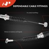 A-Premium Rear Passenger Side Parking Brake Cable Assembly Compatible with