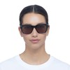 Le Specs Chante Black Polarised Sunglasses for Women D-Frame Shape