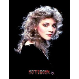 Notebook : Stevie Nicks Blank Lined Notebook Size 8.5x11, Christmas, Thankgiving Notebook and Birthday Gifts for Girls, Boys and Kids #161