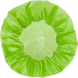 Style Shower Hat - Lightweight Plastic Caps for Hair - Thick Reusable Head Cap - Bulk Shower Cap