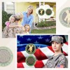 Landical 12 Pieces Army Challenge Coins Army Armed Forces Prayer