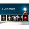Silicone Headlamp Adjustable Light USB Charging COB Sensing Lamp for