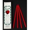 D'light Online Patrician 10 Inch Hand Dipped Skinny Taper Candles