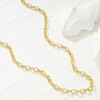 BENEIGE Gold Necklace for Women 14K Gold Plated Dainty Paperclip