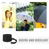 LEDMOMO Folding Umbrella Compact Plastic Handle Replacement, Anti-Slip Material, Comfortable