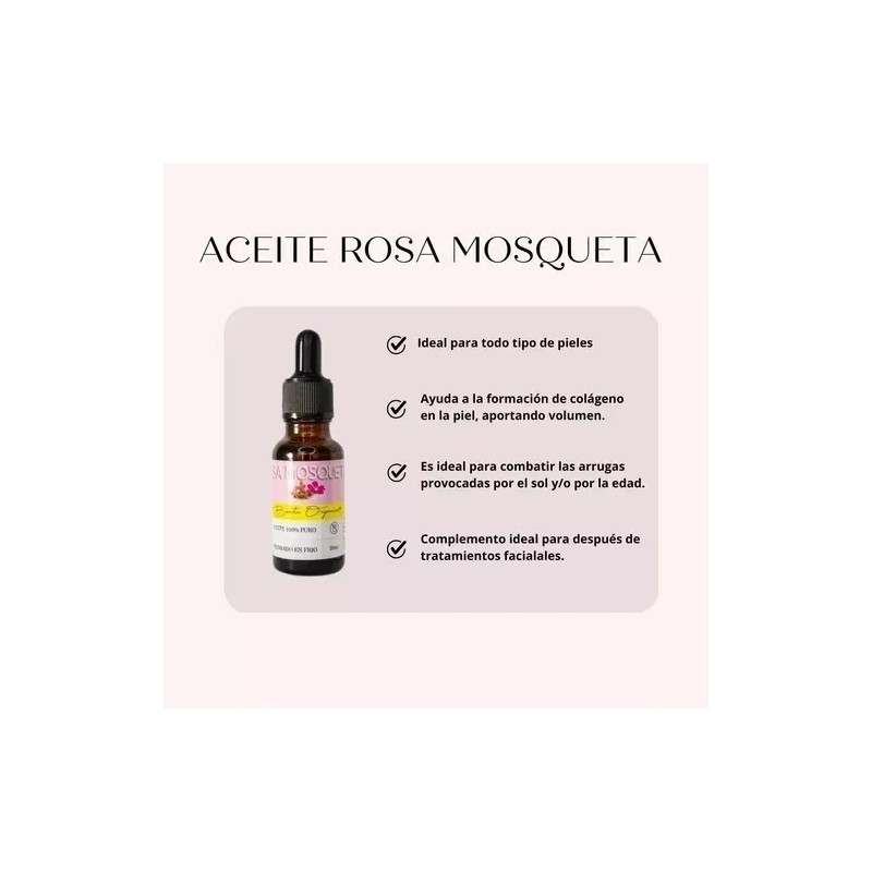 B ORGANICS Aceite De Rosa Mosqueta 100% Virgen Puro Premium
