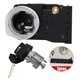 1st_auto_parts Ignition Lock Switch Set For 1997-2002 Ram 1500 2500 3500 Truck Dodge Viper New