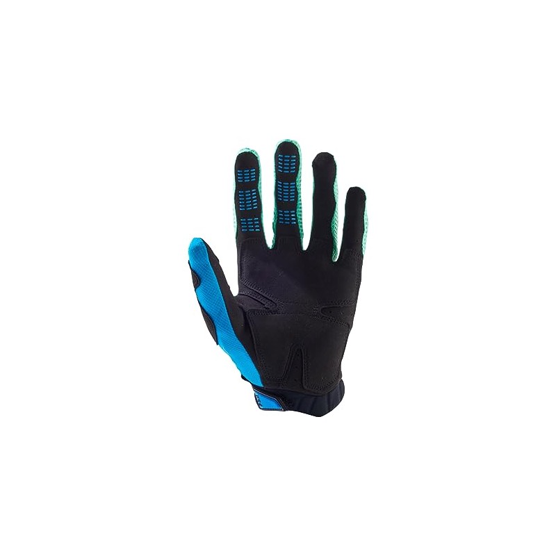 Fox Racing PAWTECTOR MOTOCROSS GLOVE, BLACK/BLUE, Small