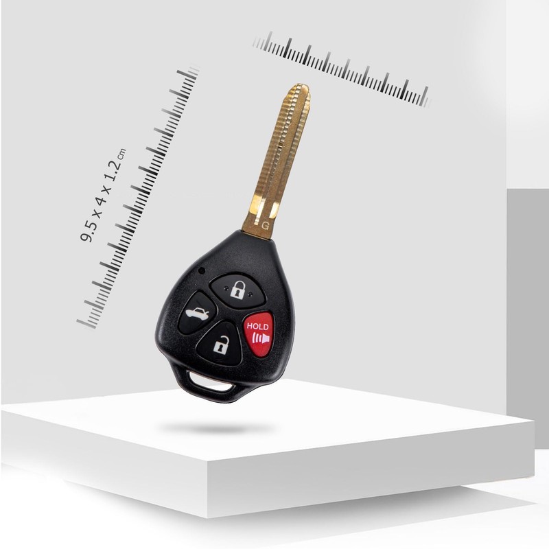 USAKeys New Keyless Entry Replacement Car Key Fob for Corolla