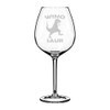 Wine Glass Goblet Winosaur Funny (20 oz Jumbo)