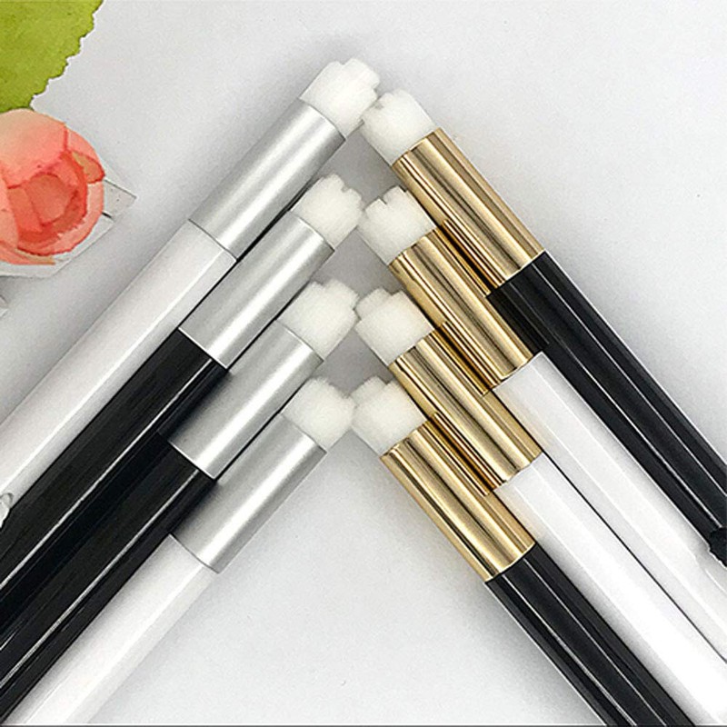 Pack of 28 Eyelash Shampoo Brushes, Eyelash Extension Cleaning Brushes,