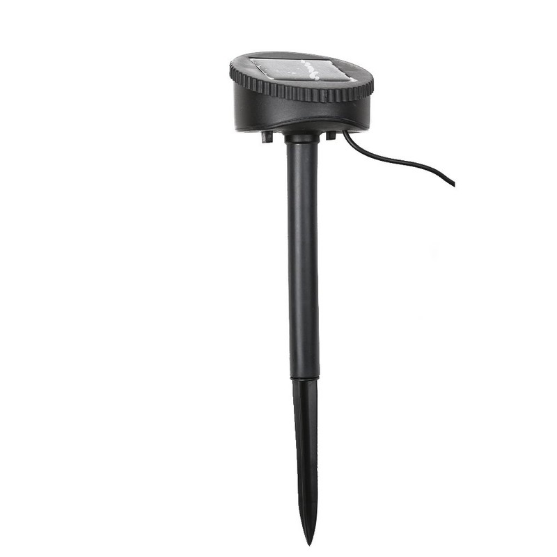 iRecord 8pcs Solar Power Acrylic Bubble White LED Light Garden
