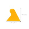 CIYODO 10pcs Car Film Scraper Car Tint Car Squeegee Yellow