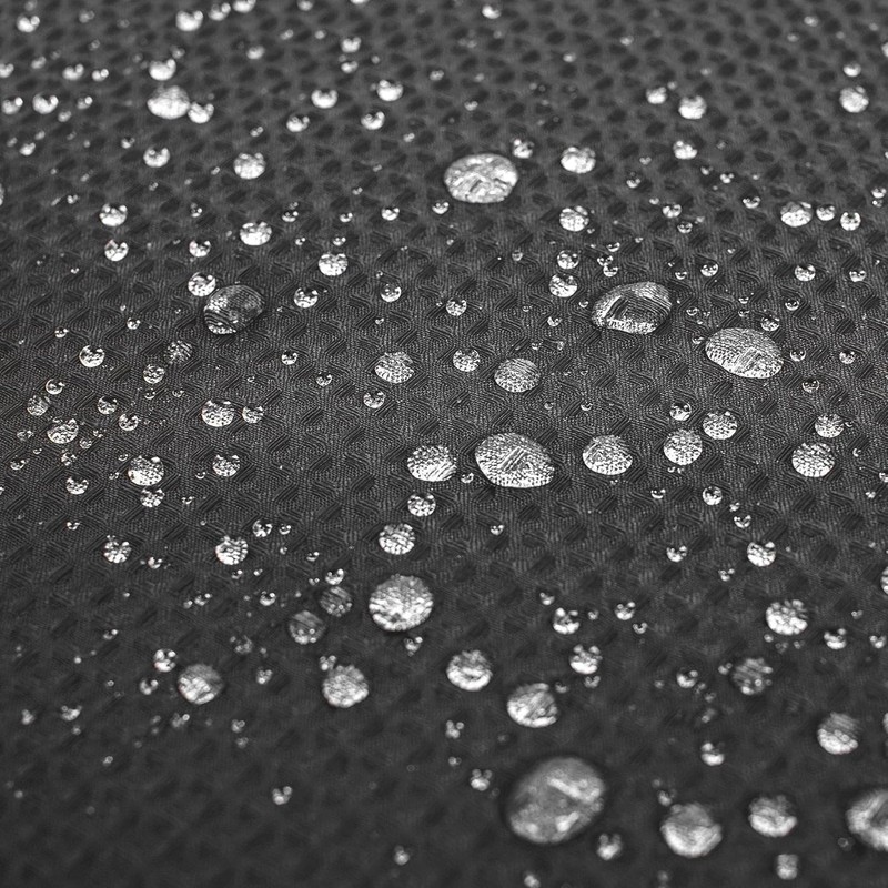 River Dream Heavyweight No Hooks Required Dotted Waffle Weave Shower