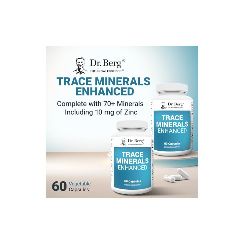 Dr. Bergs Trace Minerals Enhanced Complex - Complete with 70