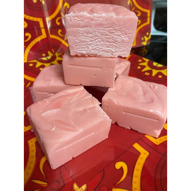 Homemade Strawberry Fudge (pink) *nut free 1/2 pound