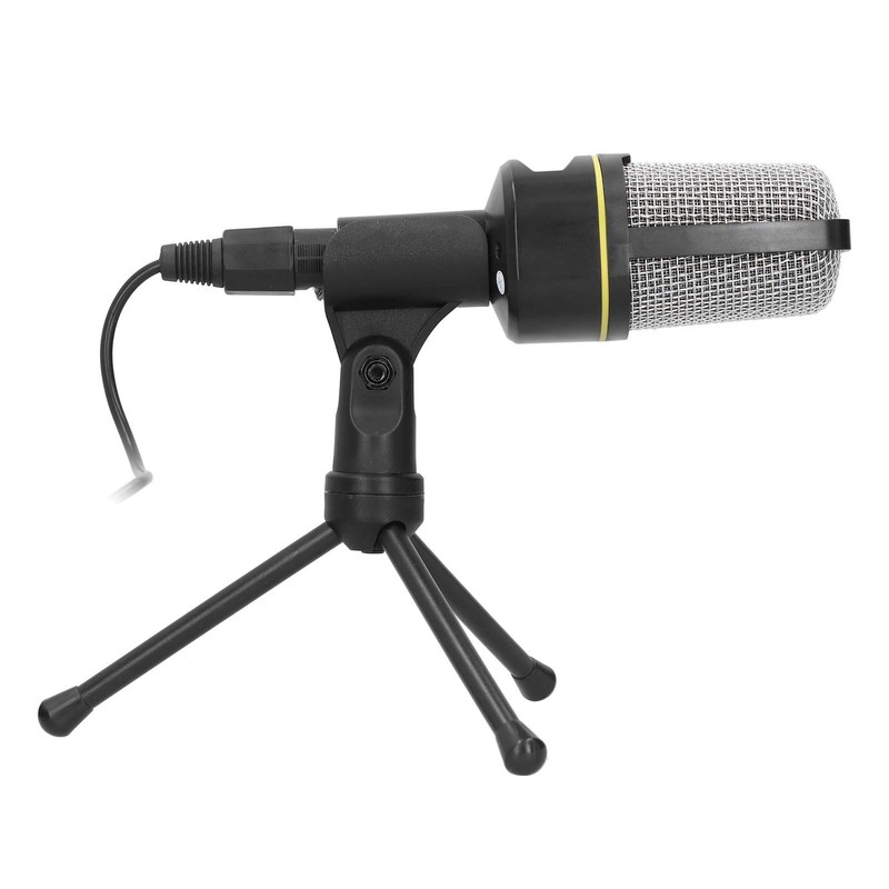Vvikizy Condenser Microphone, Studio Microphone Set, Omnidirectional Microphone with Tripod
