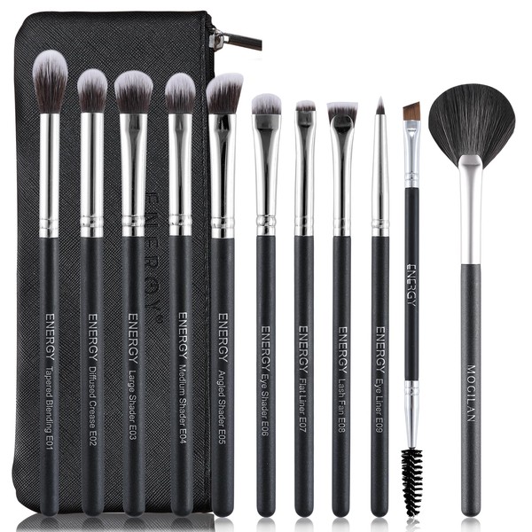 ENERGY Eyeshadow Brush Set 11PCS Professional Makeup Brushes for Eye