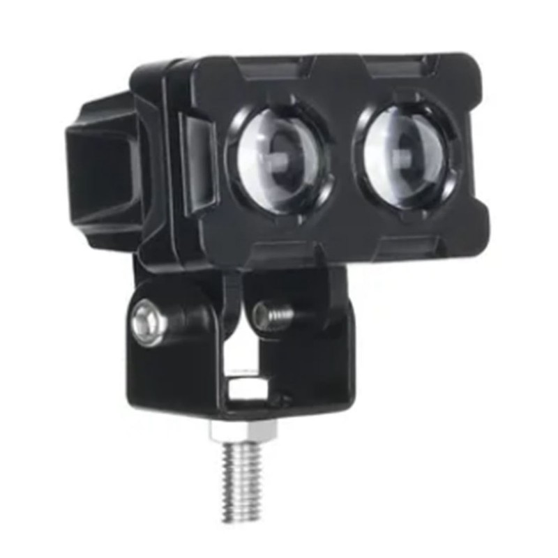 2PCS Motorcycle LED Fog Lights Rust Proof Shockproof Bright Light