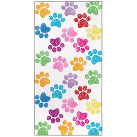 Rstick Basketball Printed Beach Towel Oversized 36”x 72”Quick Dry Sand-Free Bath Towels for Swim Pool Camping Travel