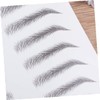IWOWHERO 2pcs Imitation Eyebrow Transfer Stickers for Natural Look Eyebrow
