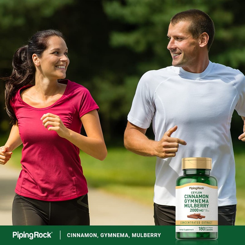 Piping Rock Ceylon Cinnamon Gymnema Mulberry Complex | 2000mg |